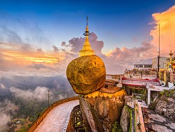 Tour Myanmar, Yangon, Khyaikhtyo, Golden Rock 4 ngày