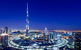 Toàn cảnh tháp Burj Khalifa tòa nhà cao nhất thế giới