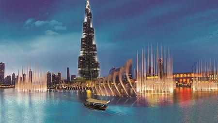 Đắm chìm trong Show diễn Nhạc Nước tại Dubai