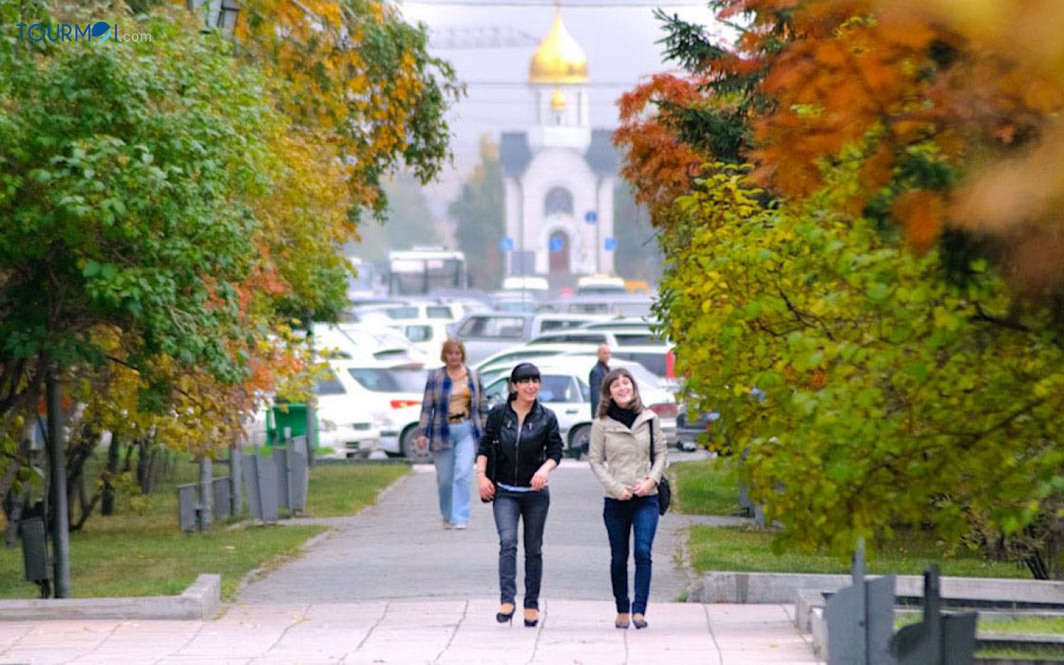 trang phục mùa thu nước nga