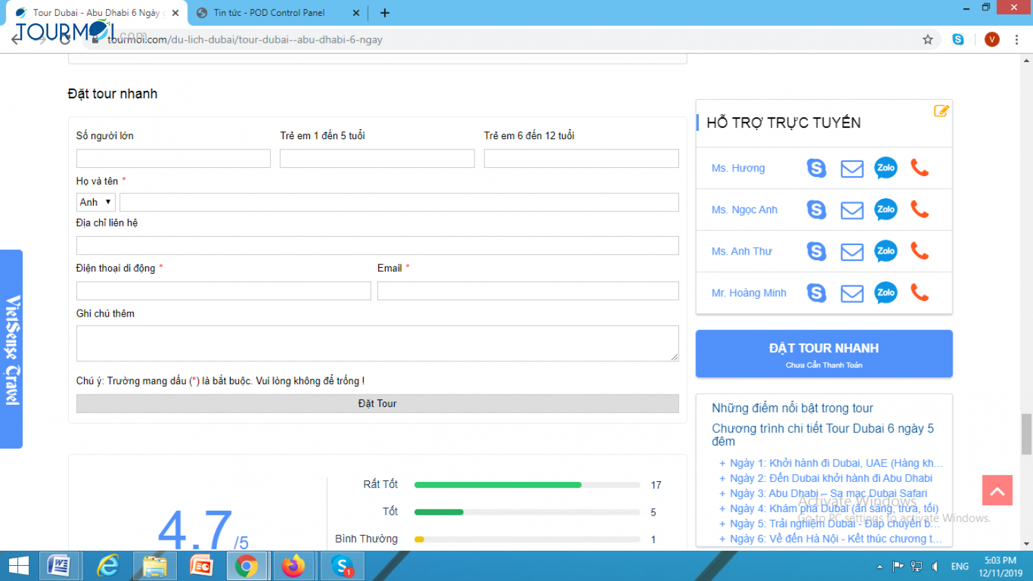 Hướng dẫn đặt tour - Ảnh 3