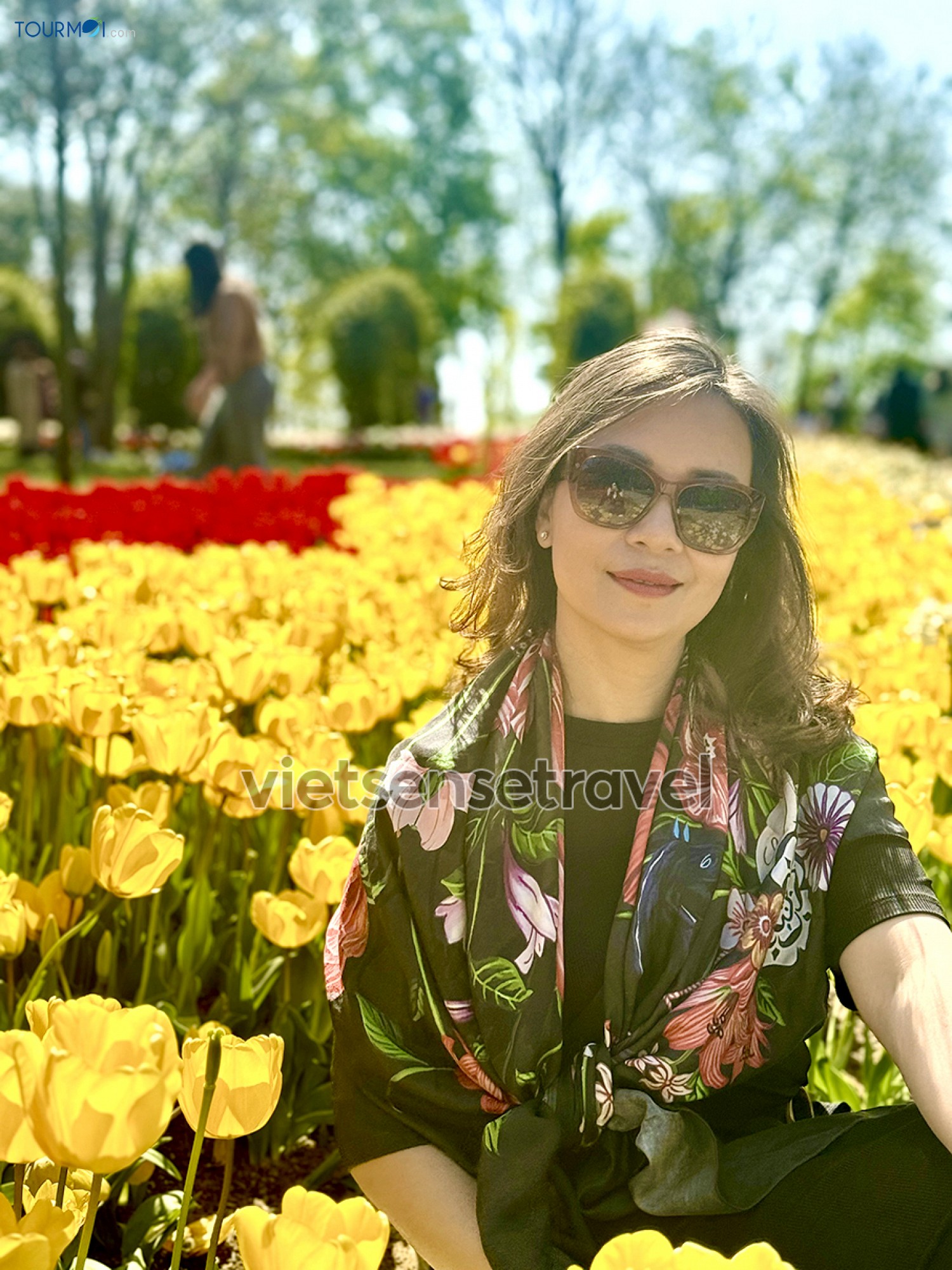 Toàn cảnh Lễ hội hoa Tulip Istanbul Thổ Nhĩ Kỳ rực rỡ sắc màu - Ảnh 13