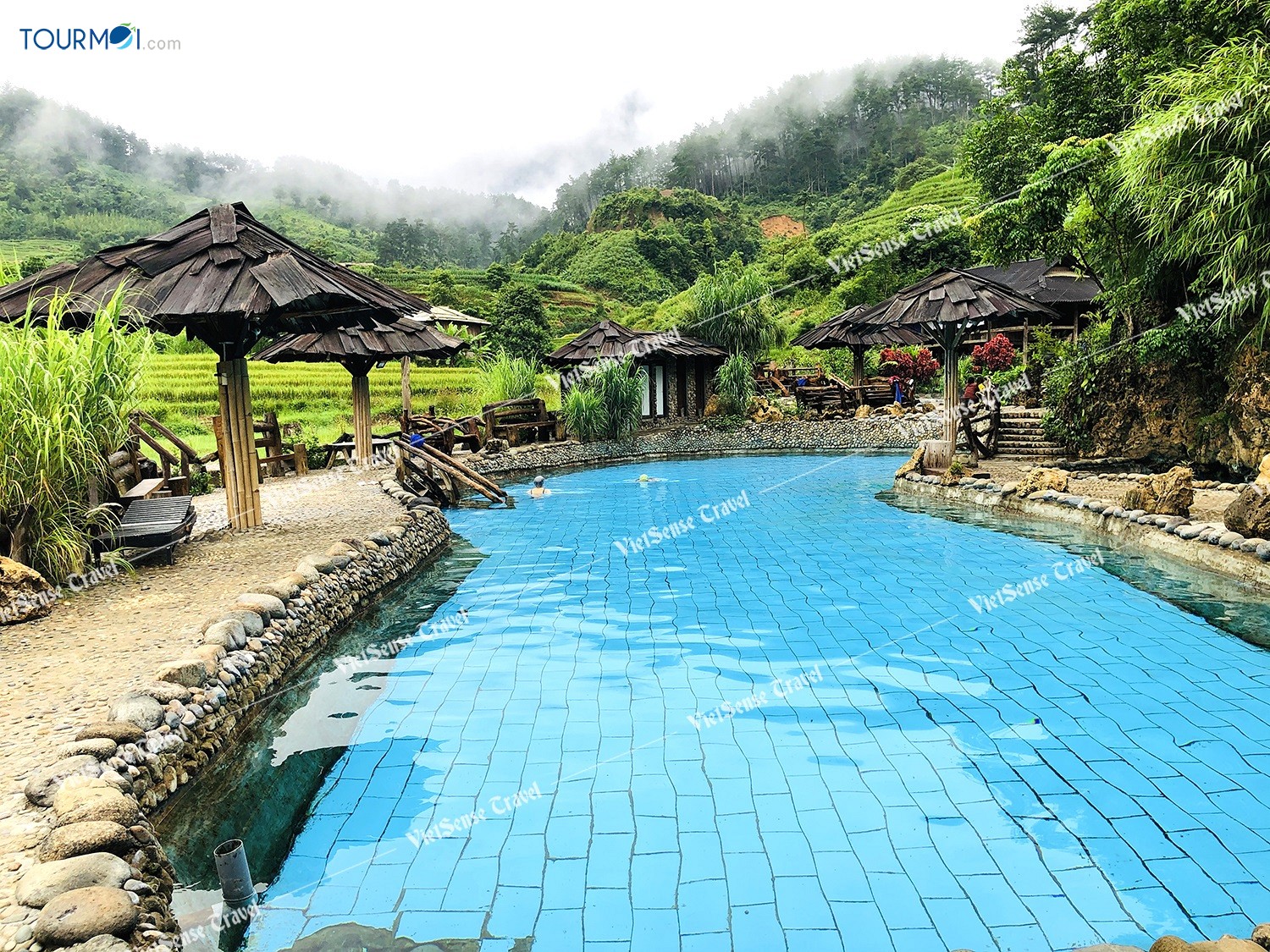 Toàn cảnh khu suối khoáng nóng Trạm Tấu, Yên Bái - Ảnh 6