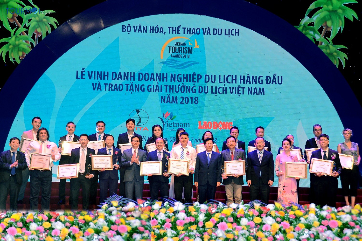 VietSense Travel đạt Top 10 doanh nghiệp Lữ hành hàng đầu Việt Nam 2018 - Ảnh 1